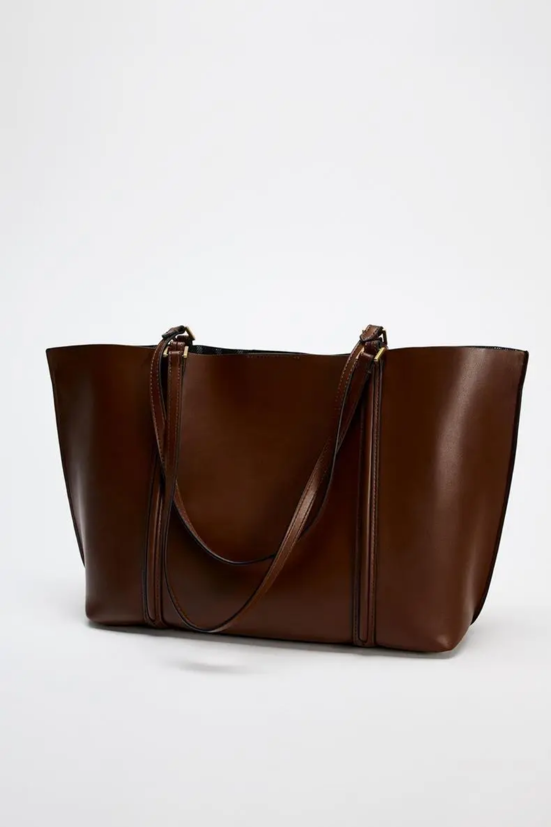 Faux Leather Laptop Bag