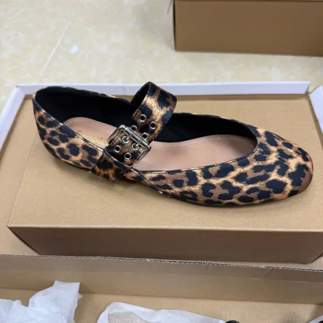 Mary Jane Ballet Buckle Strap Flats