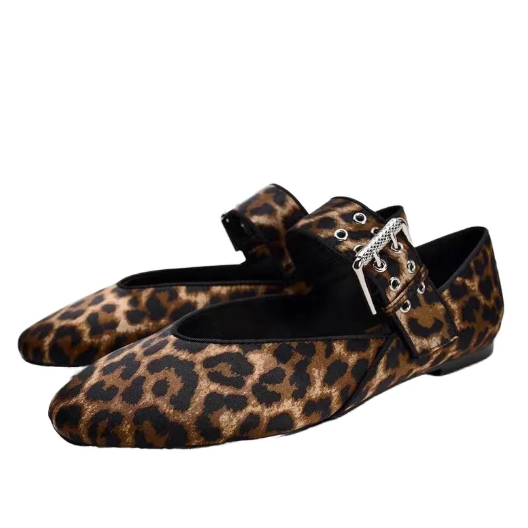 Mary Jane Ballet Buckle Strap Flats