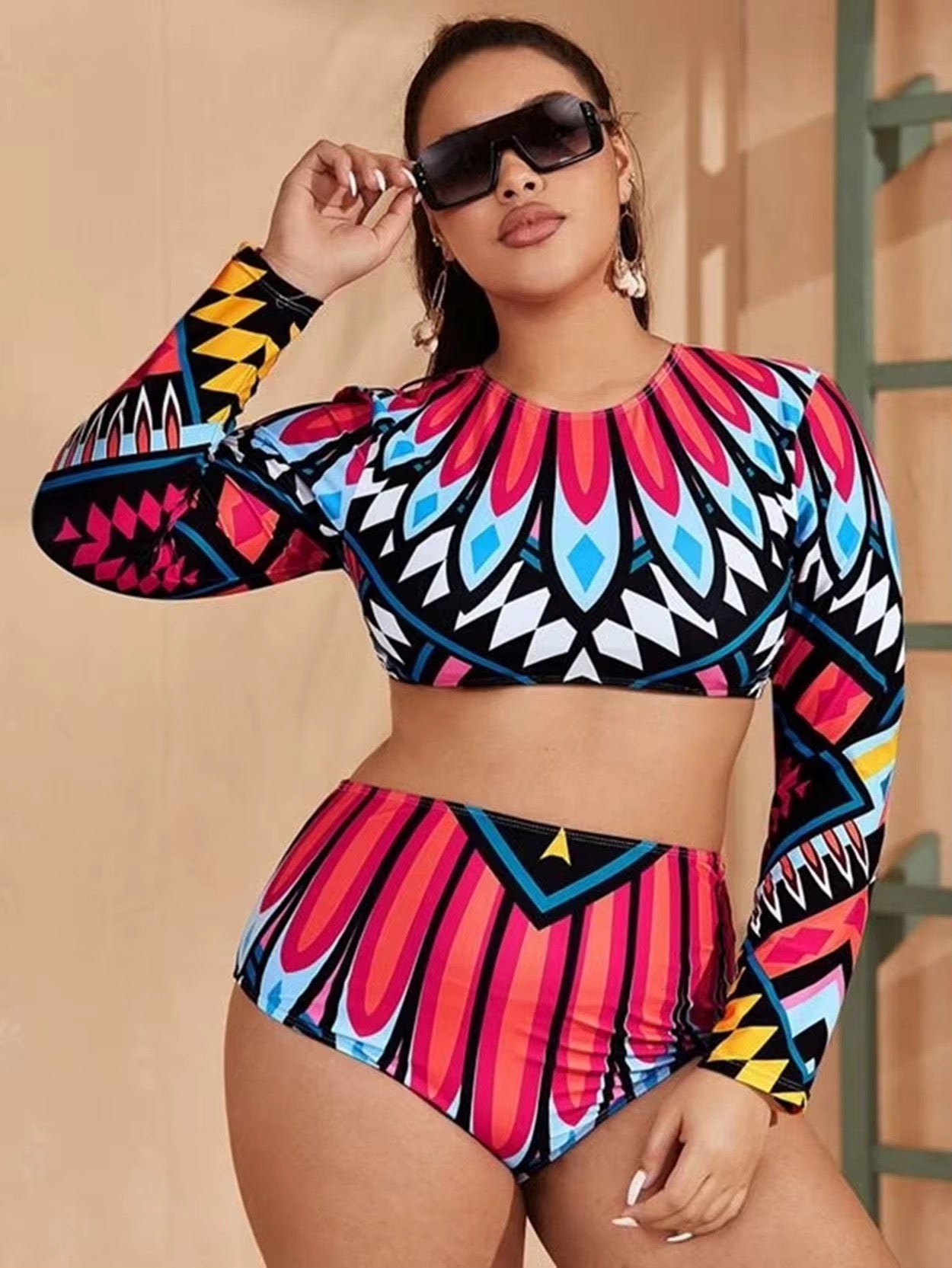 African Print Bikini 2pc