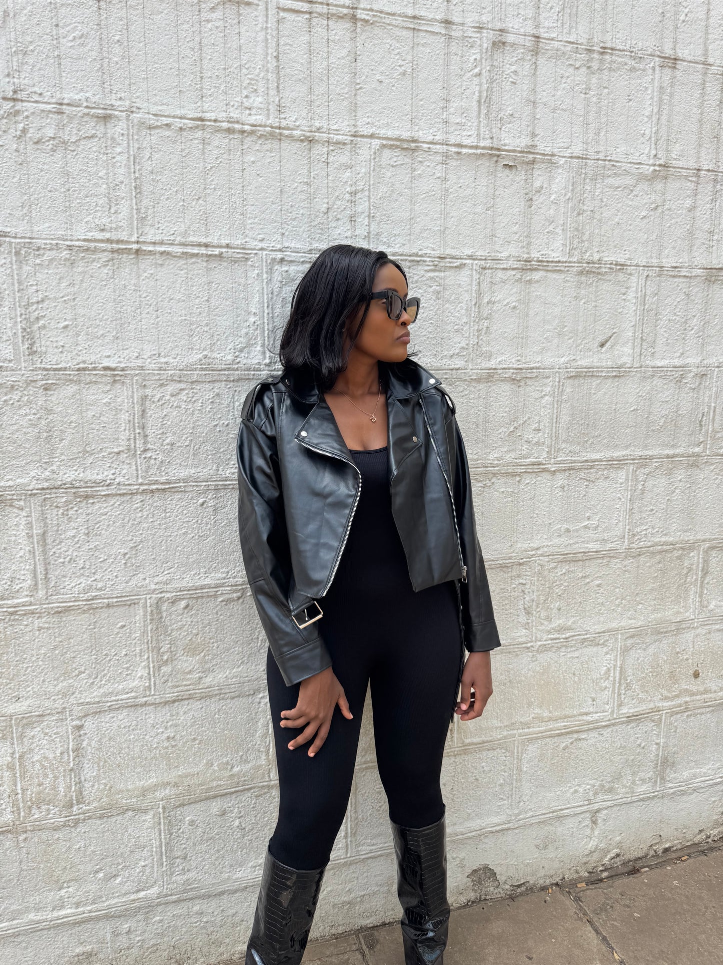 The Rebel Arc Leather Jacket