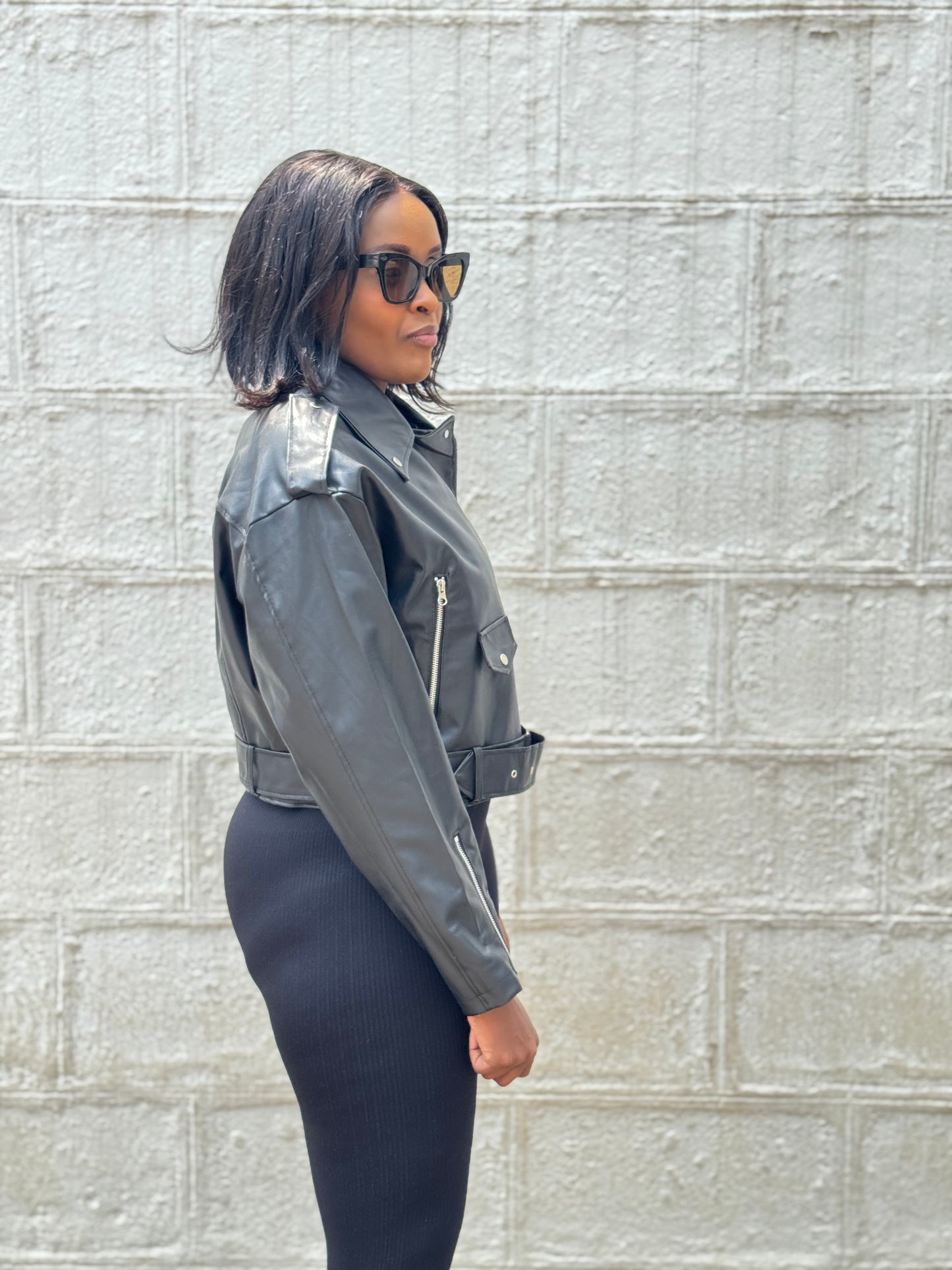 The Rogue Belted Leather Jacket