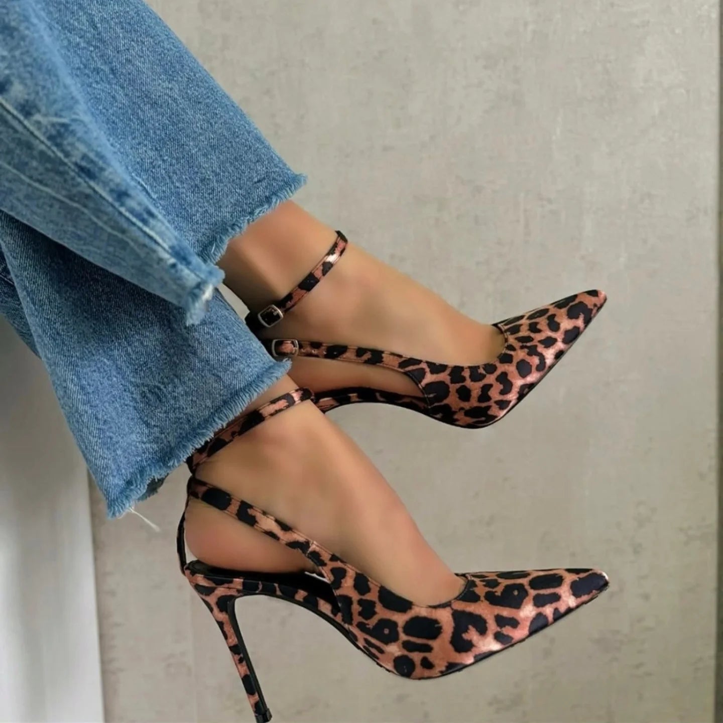 Leopard Print Heels