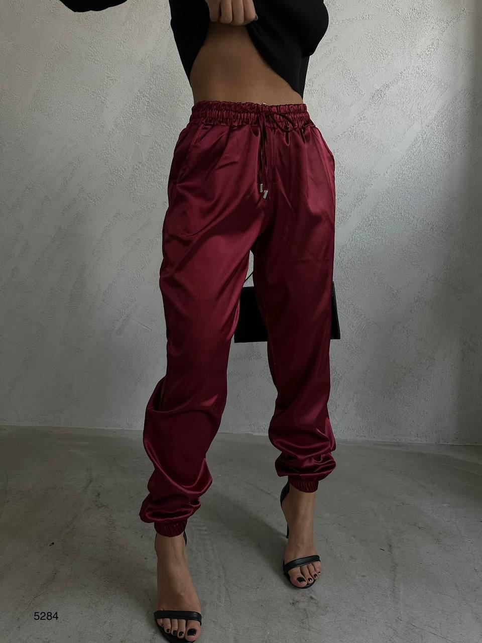 Satin Joggers