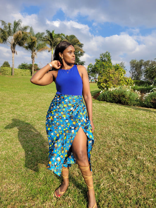 Halter-neck Bodysuit