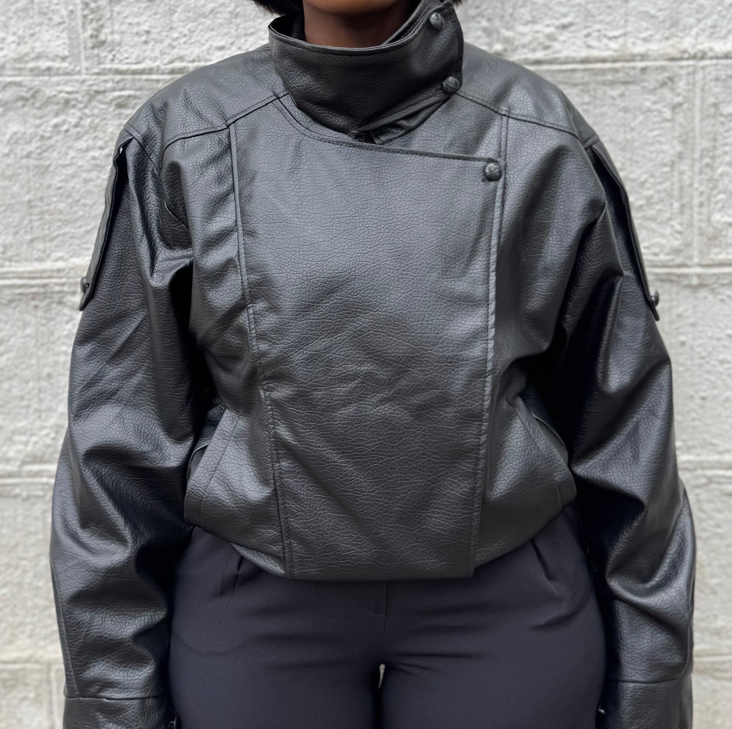 Aria Rebel Grain Leather Jacket