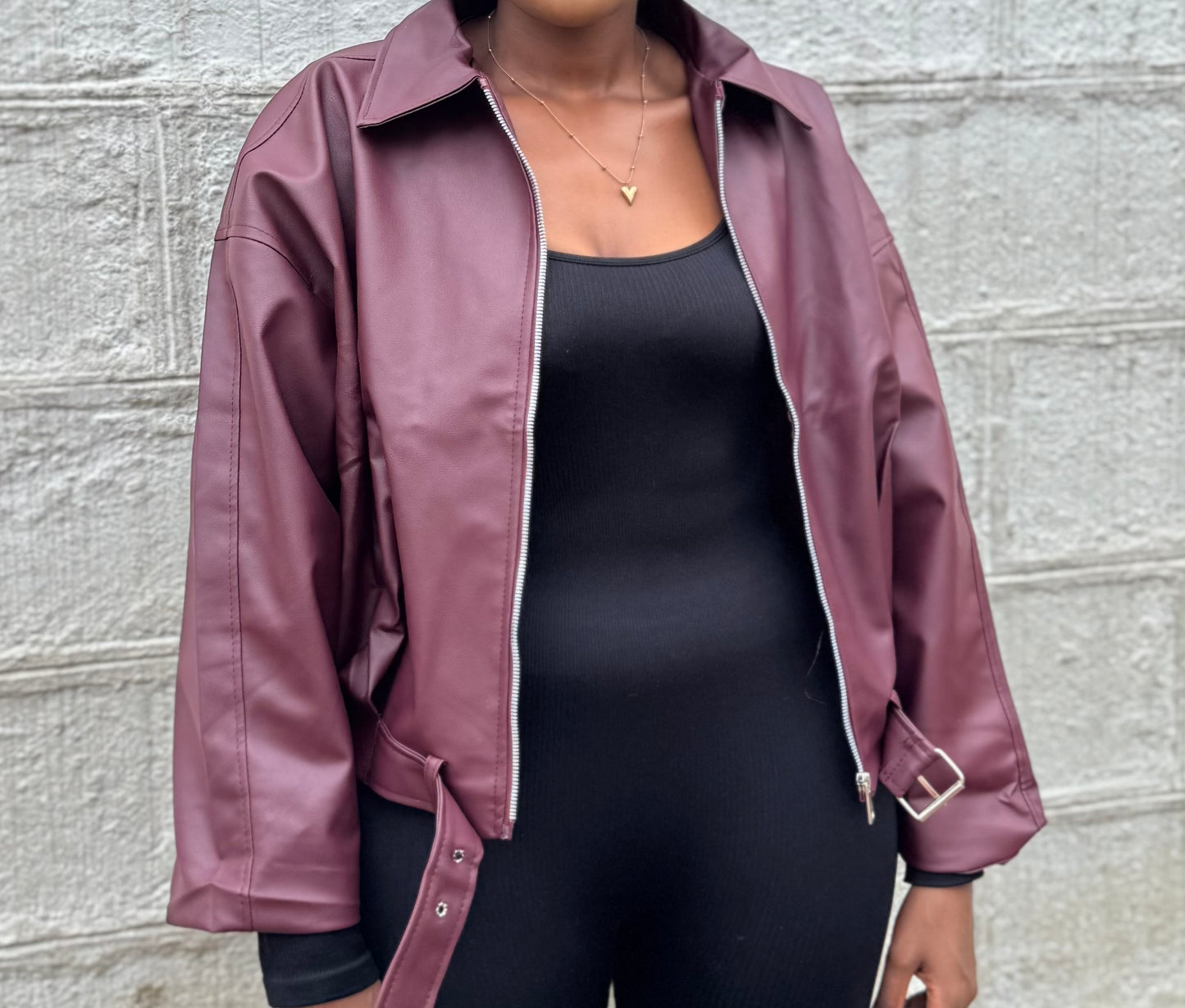 Nova Off-Duty Leather Bomber