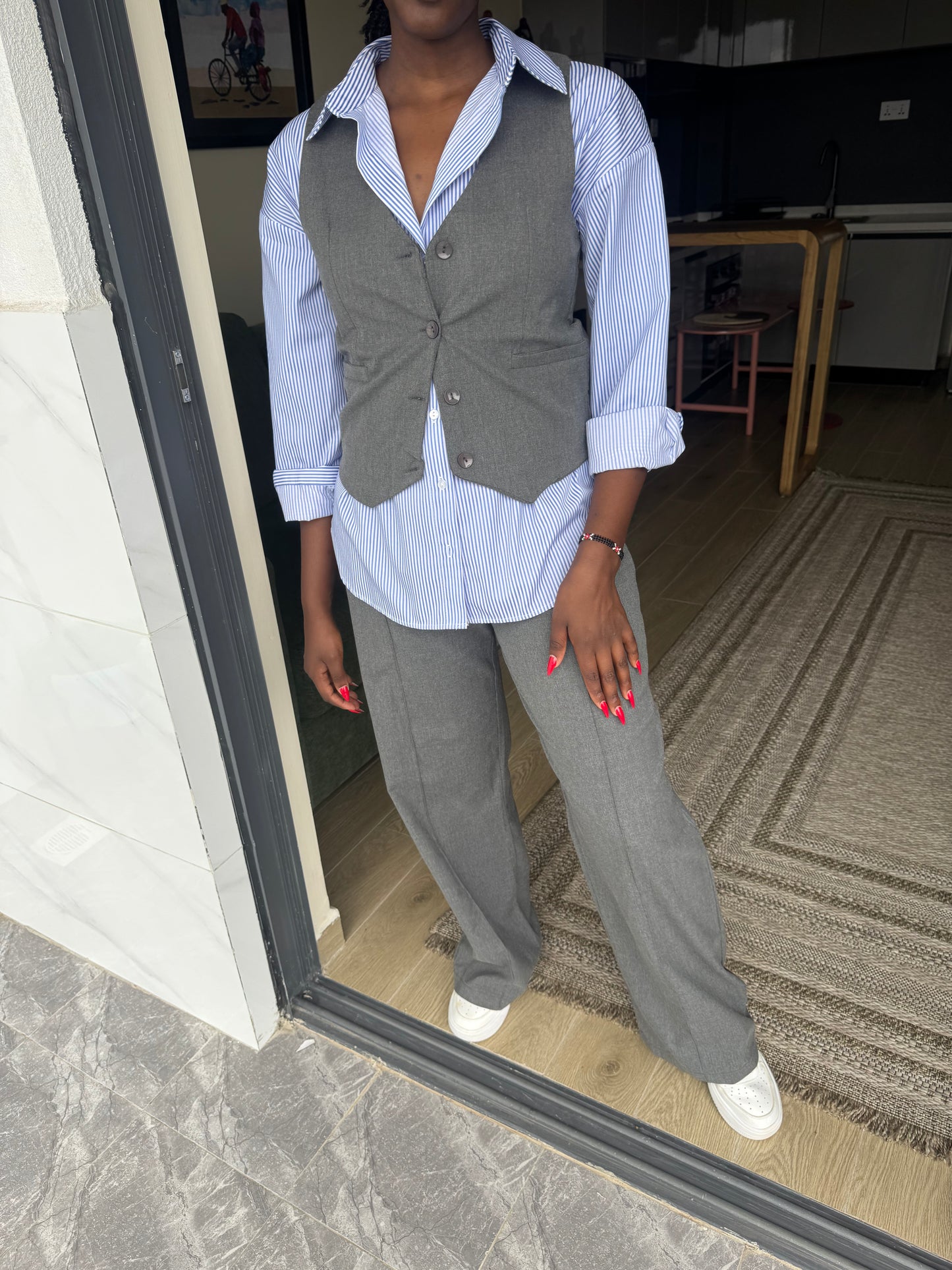 Grey Halfcoat Set