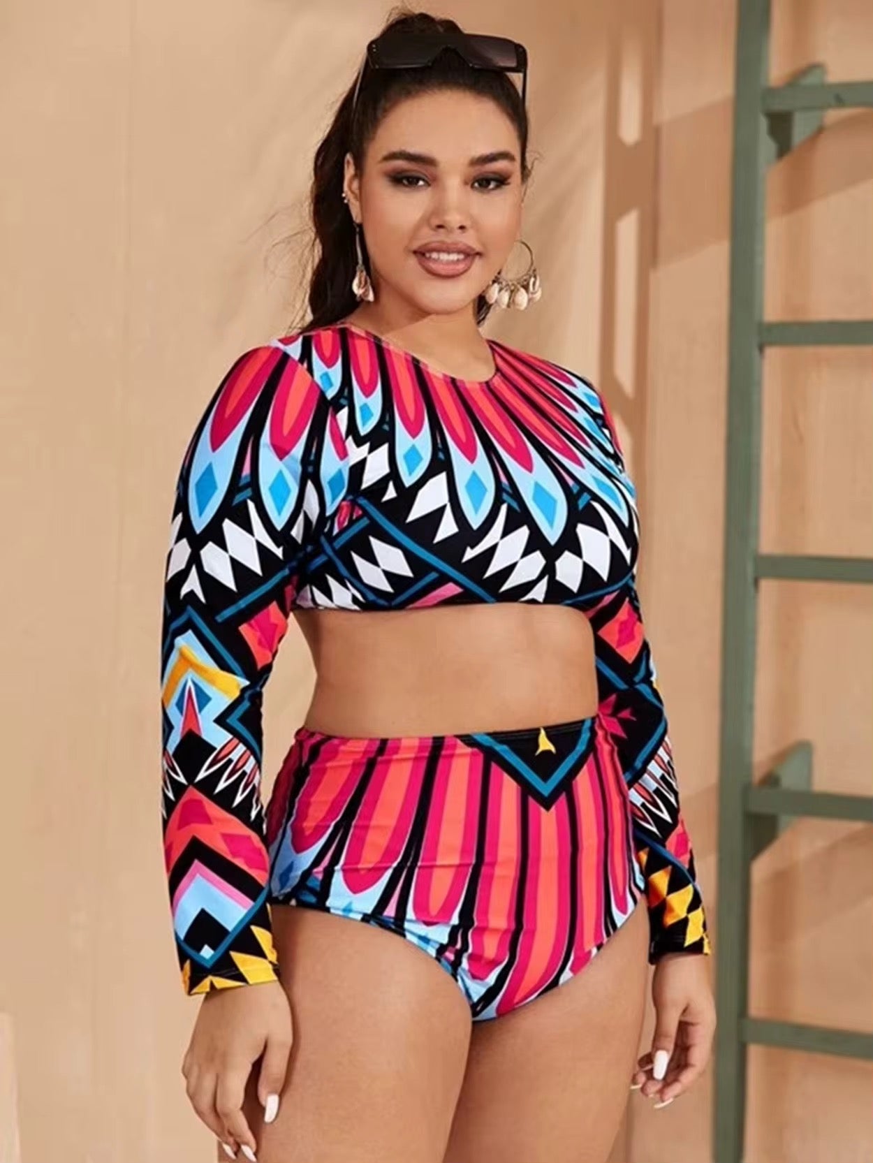 African Print Bikini 2pc