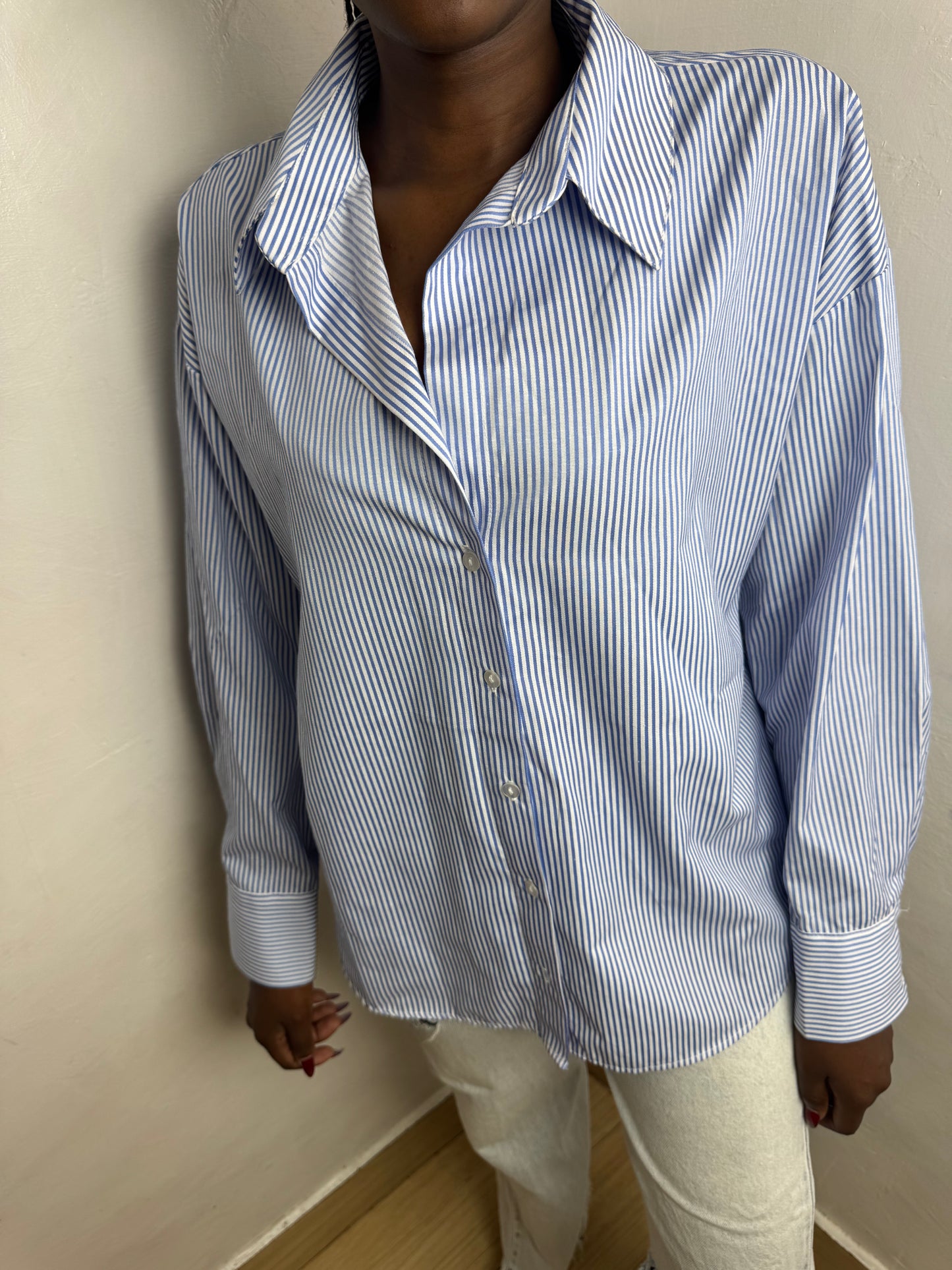 Textured Striped Shirt