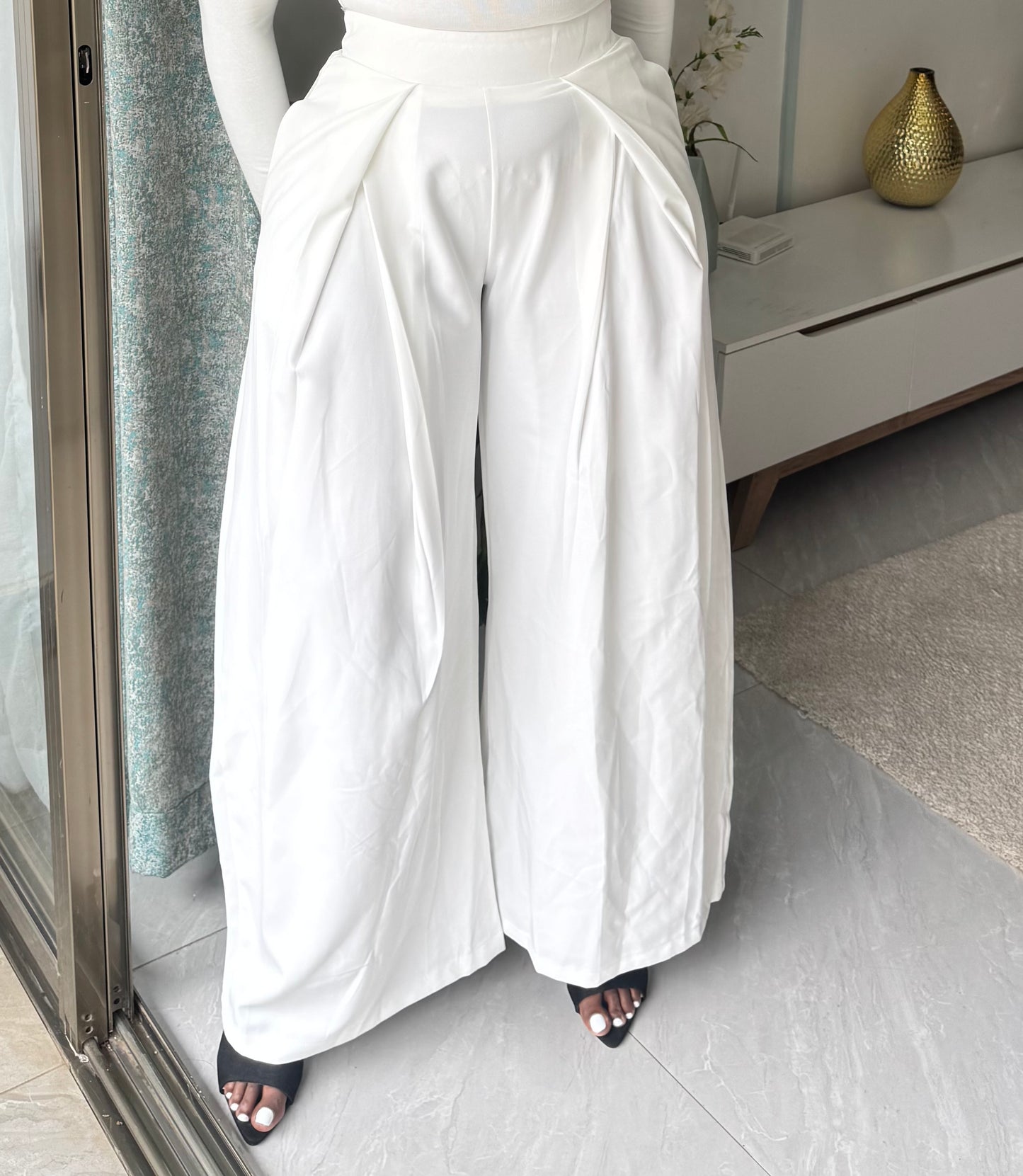 Mona Wide-leg Barrel Pants