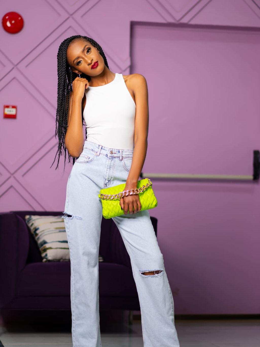 Zara cut-out wide leg  jeans