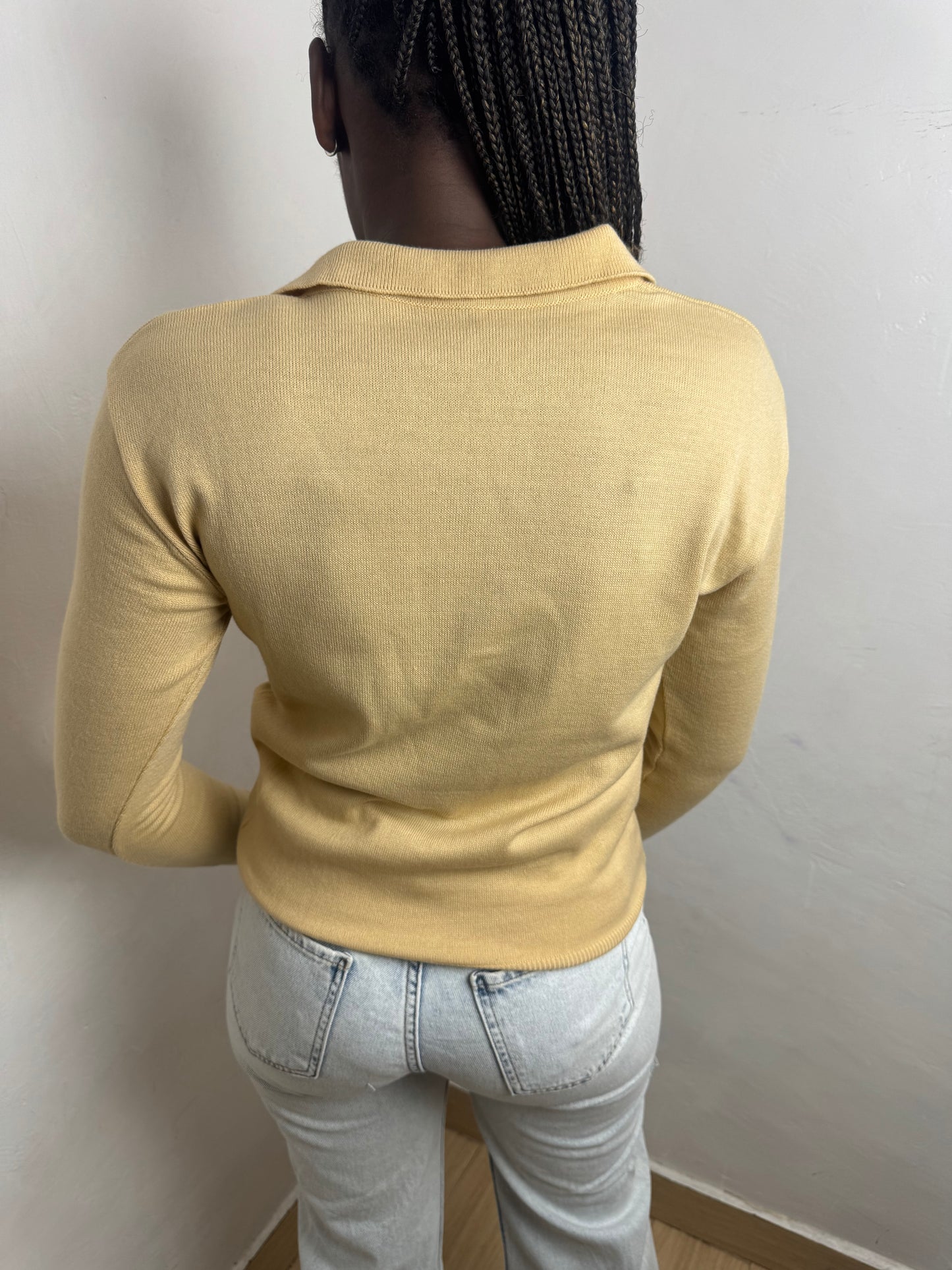 Polo Light Knit Top