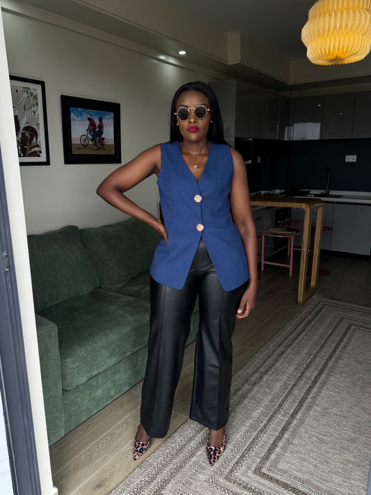 Statement Buttoned Halfcoat