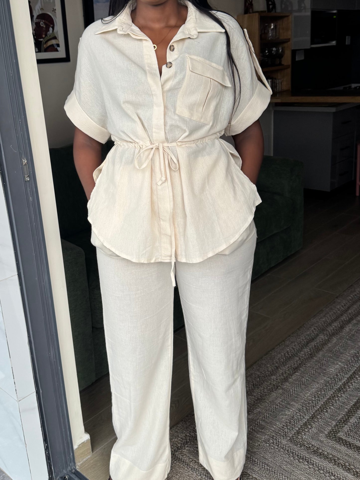 The Watamu Linen Blend Set