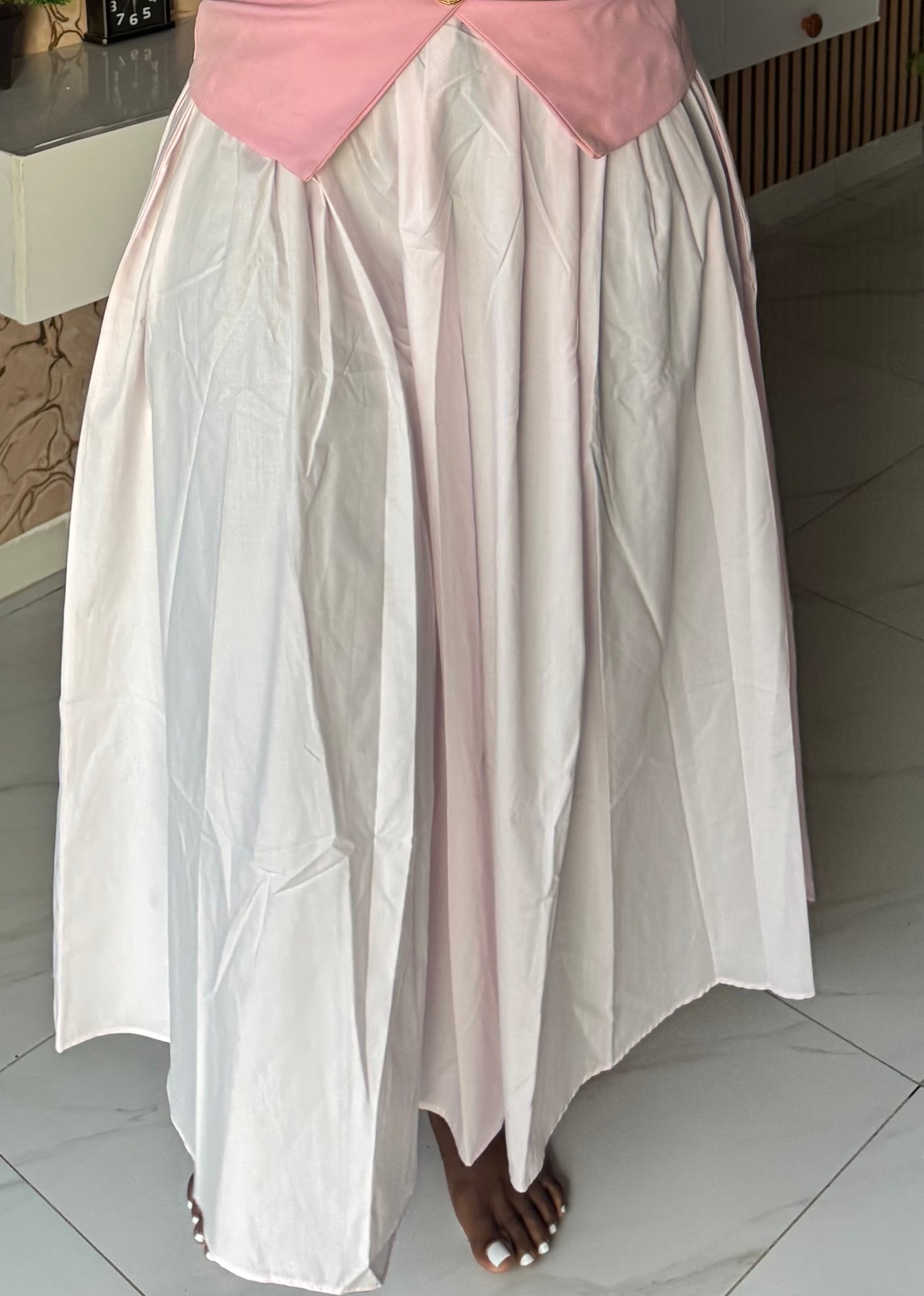 Poplin Maxi Skirt