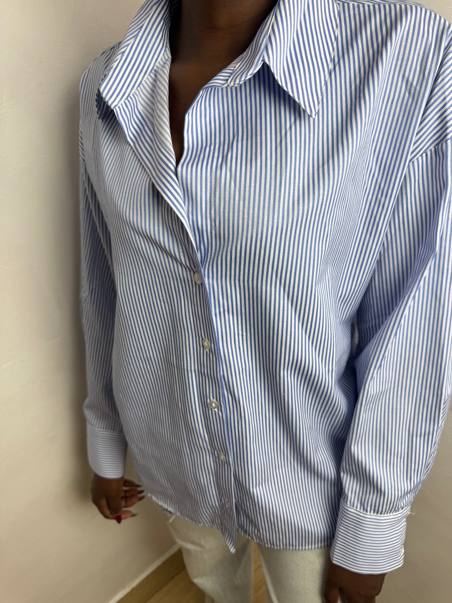 Textured Striped Shirt