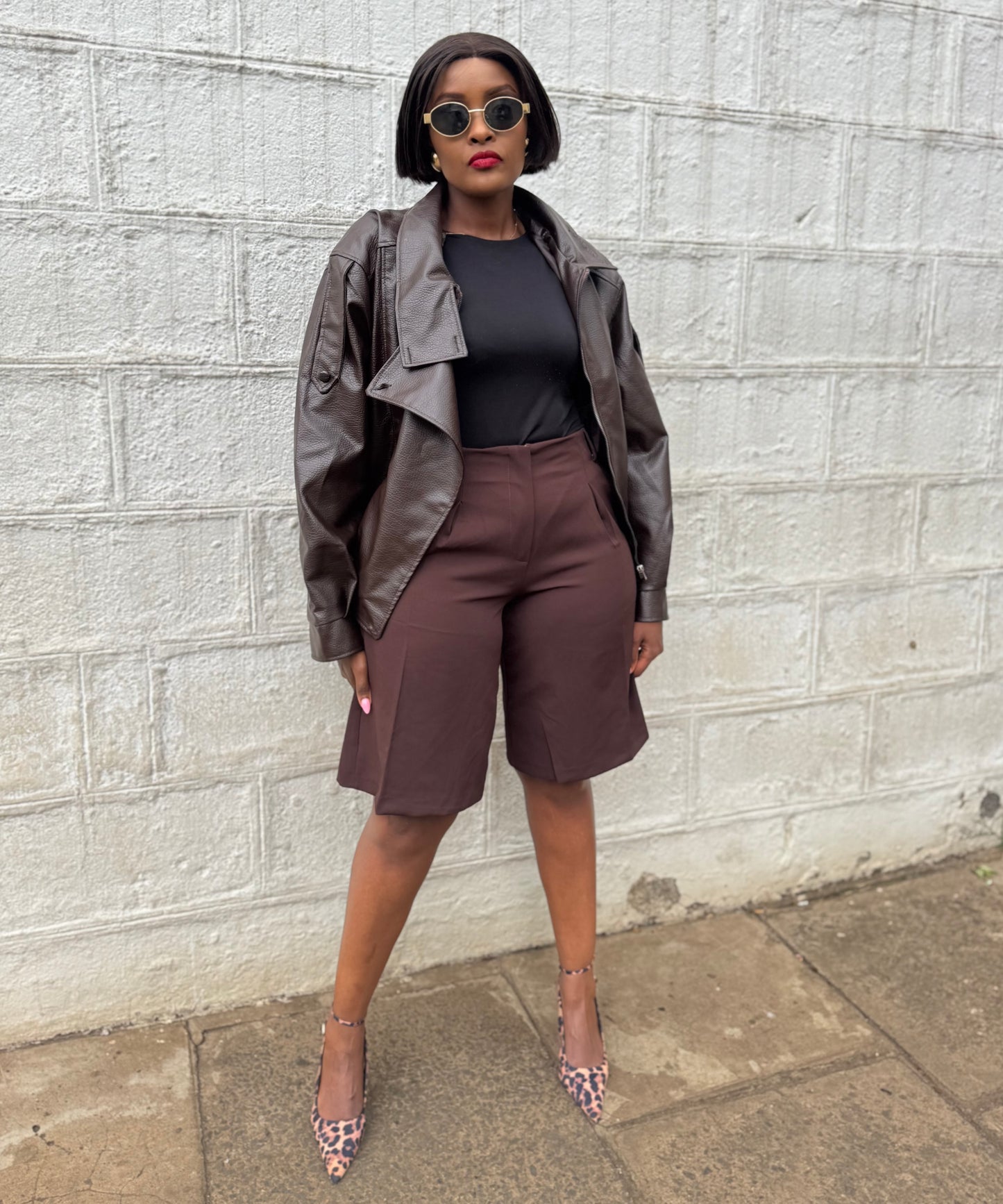 Aria Rebel Grain Leather Jacket