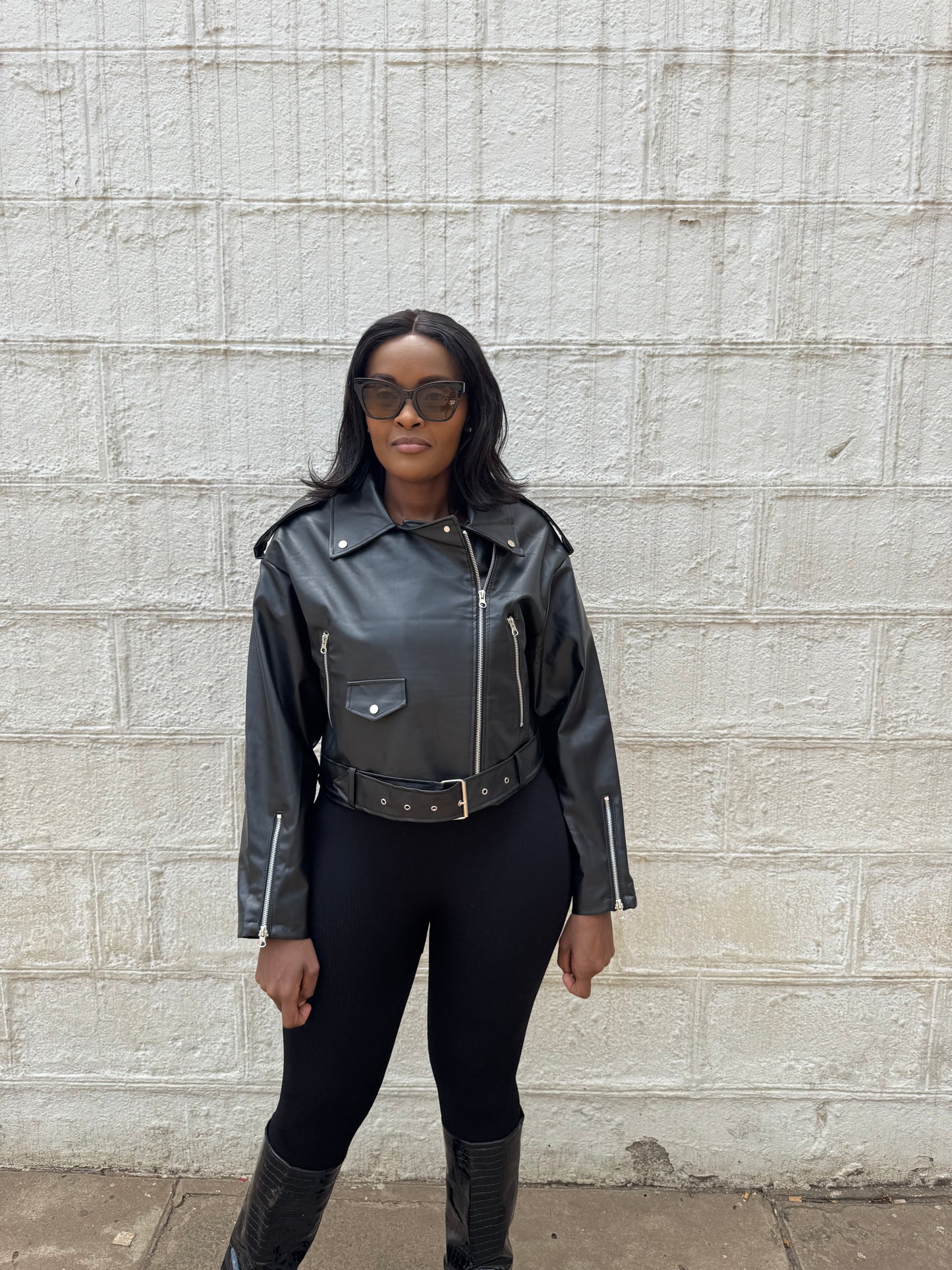 The Rogue Belted Leather Jacket