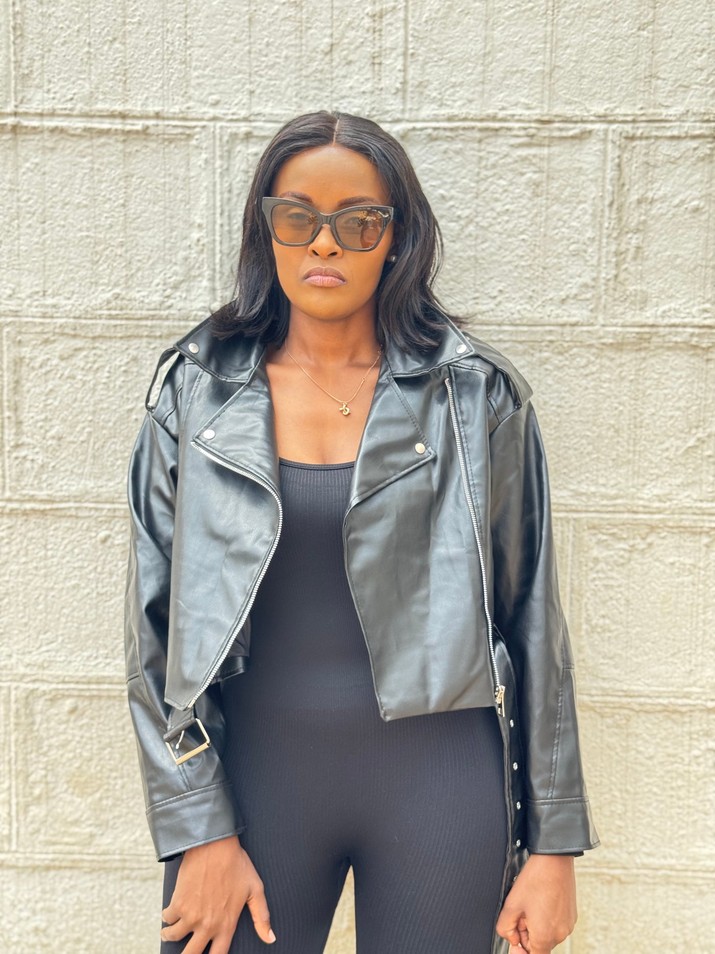 The Rebel Arc Leather Jacket