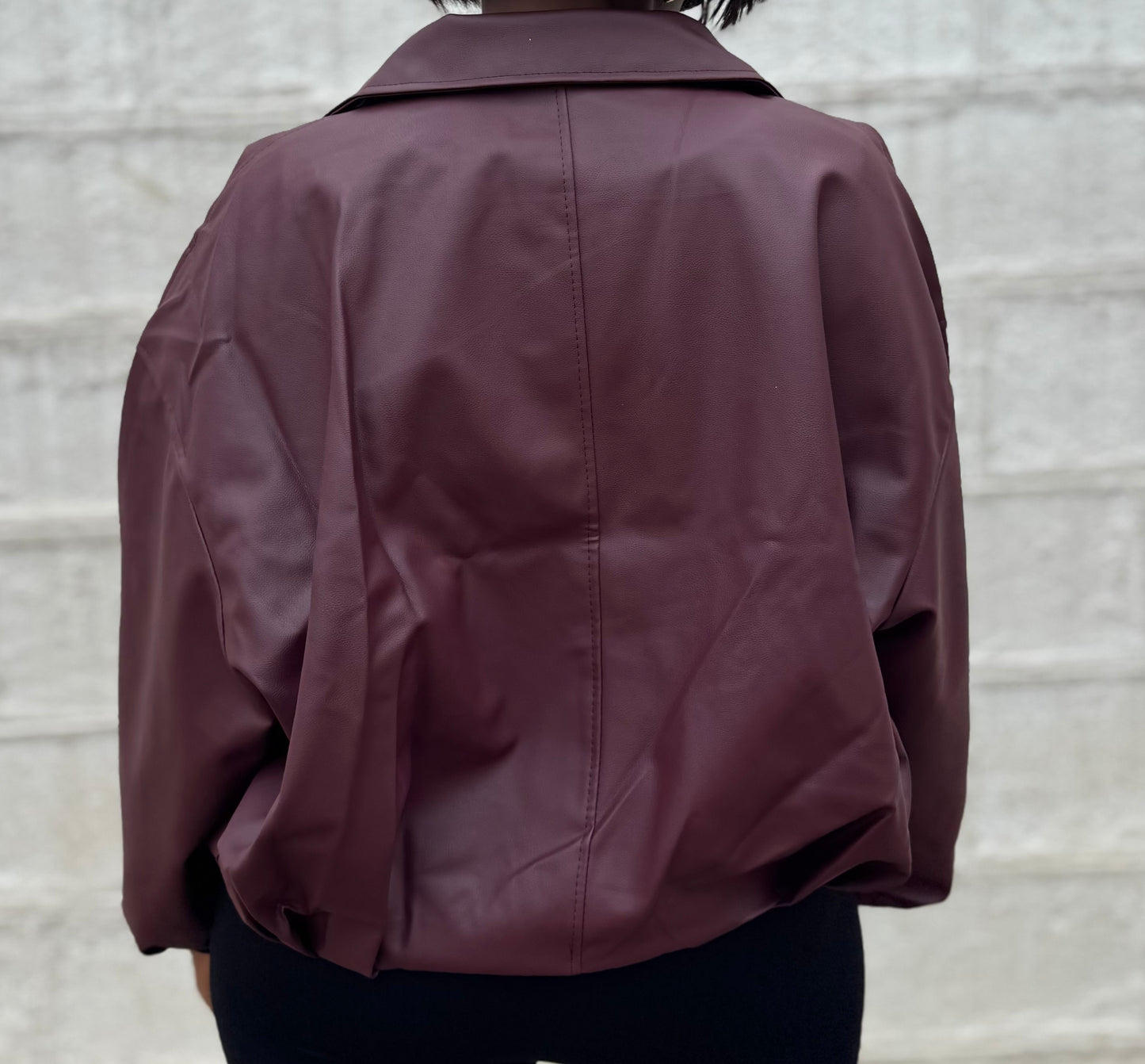 Nova Off-Duty Leather Bomber