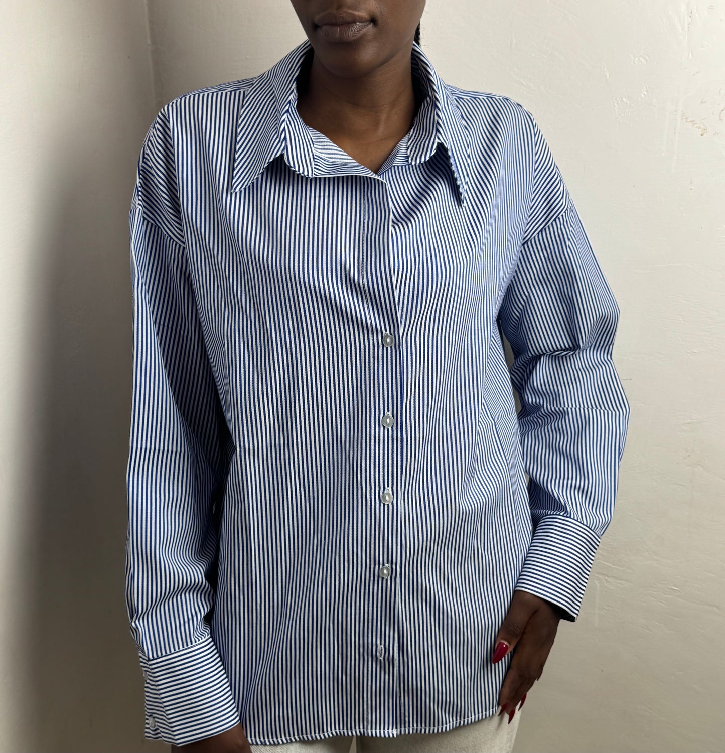 Textured Striped Shirt