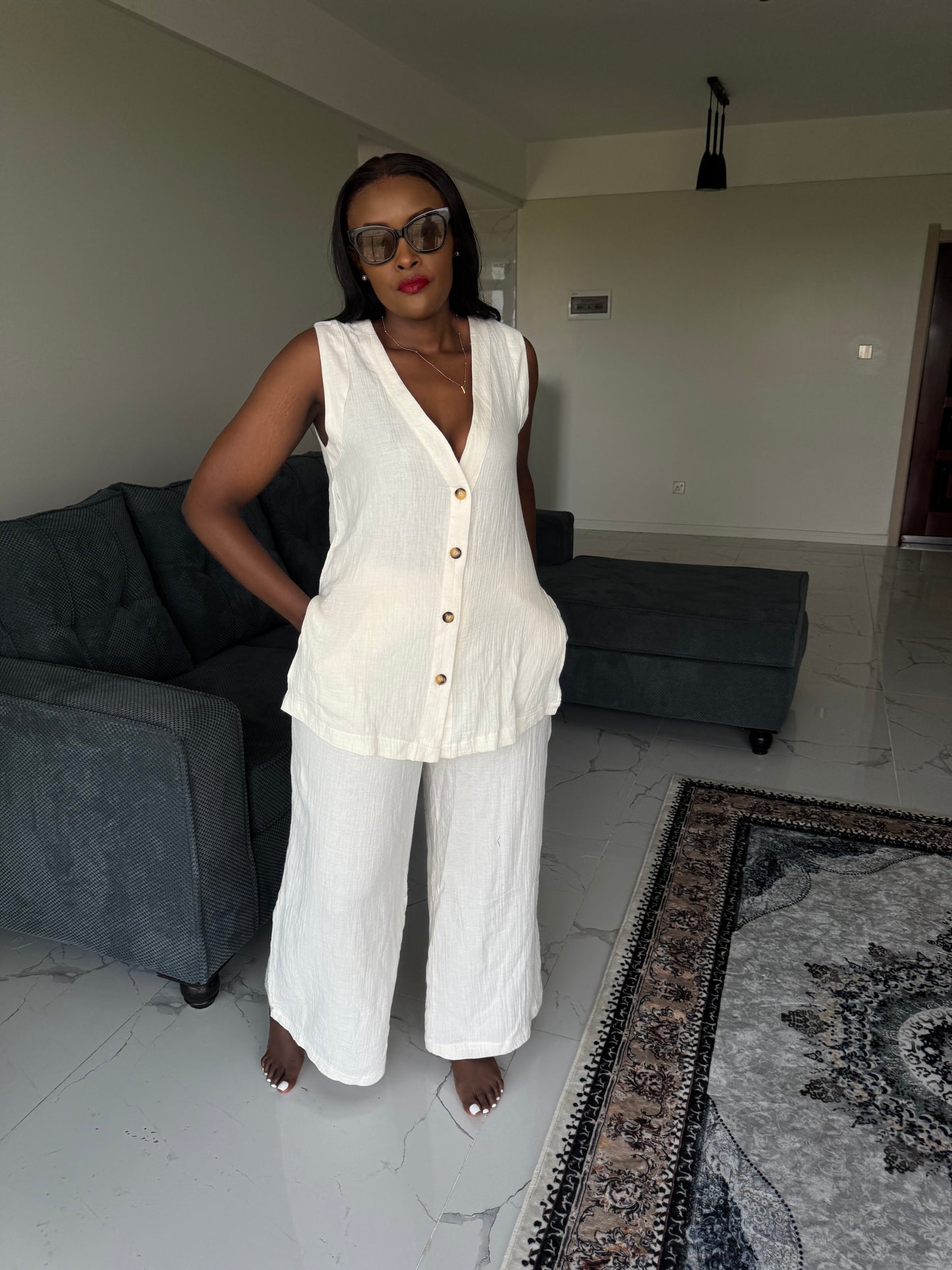 Marrakech Linen Blend Set