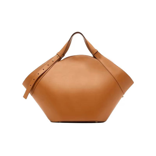 Sculpted Leather Carryall