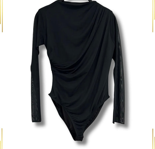 Mesh Ruched Bodysuit
