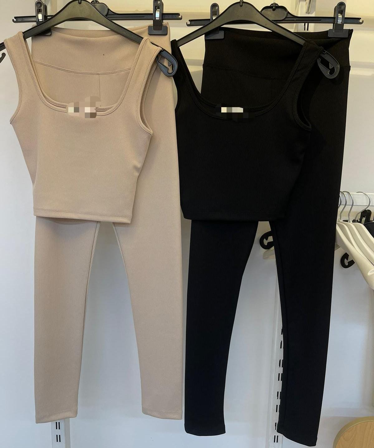 Ribbed Leggings Set