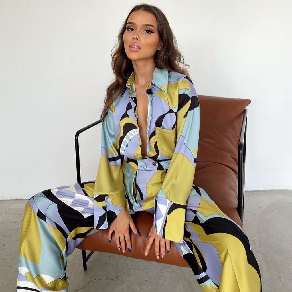 Satin Abstract Set