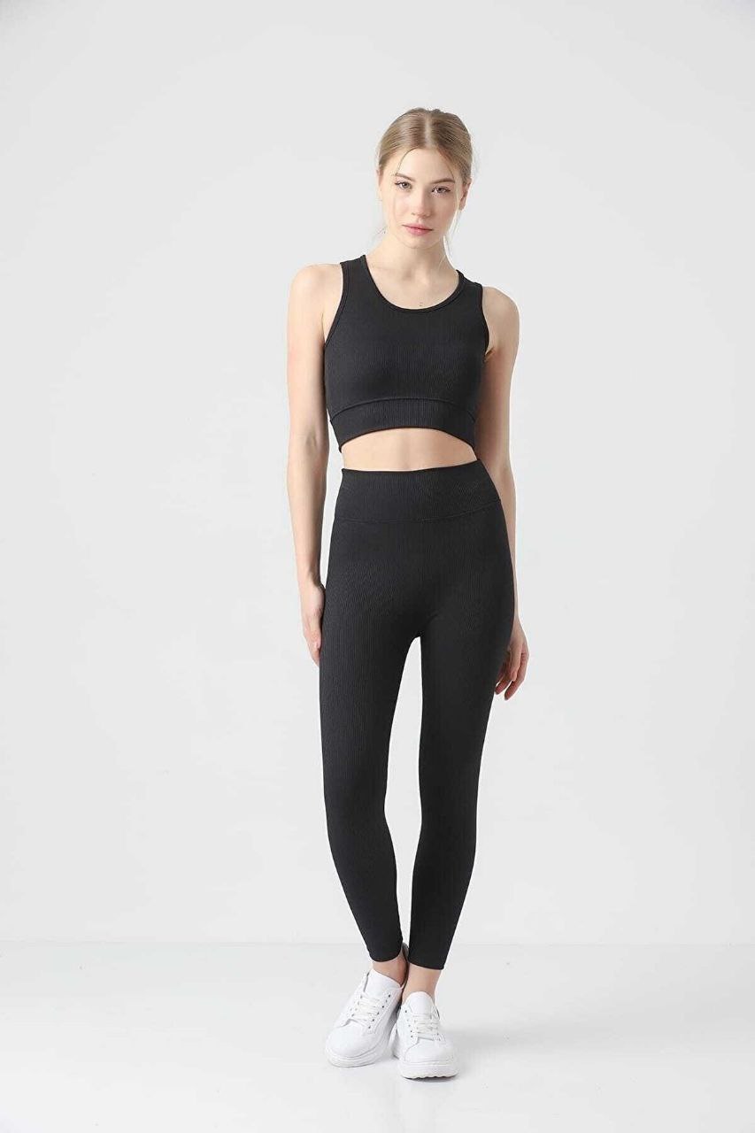 Ribbed Leggings Set